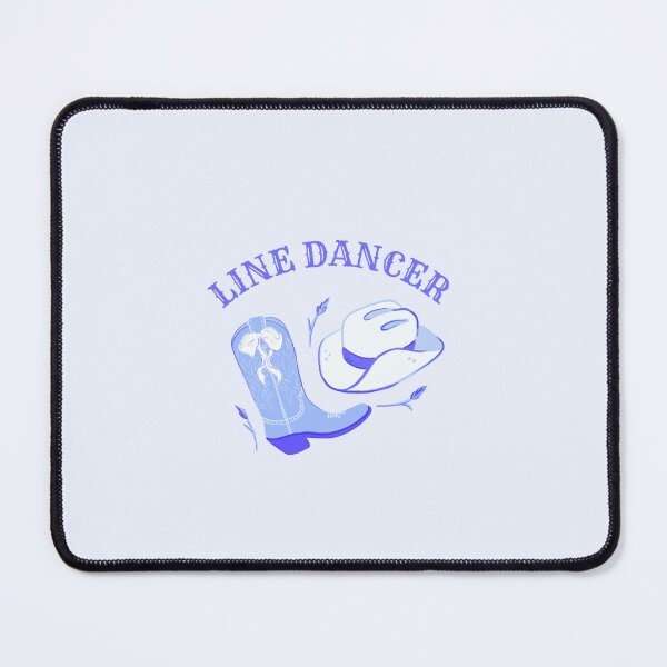 Item preview, Line Dancer Blue Cowboy Boot and Hat, Country Western Illustration designed and sold by rizdrawings.