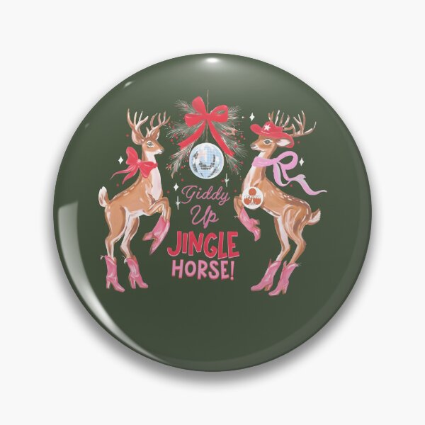 Item preview, Giddy Up Jingle Horse Shirt, Pink Reindeer Christmas Graphic Tee, Retro Holiday Cowgirl Western Christmas Gift designed and sold by Xtusdior.