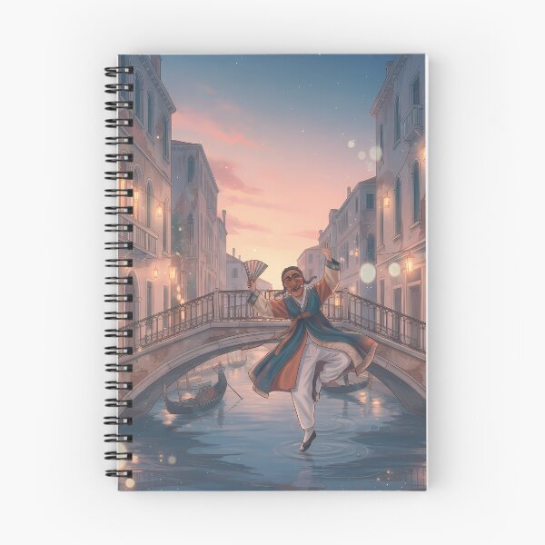 Item preview, Venetian Talchum: Korean Mask Dance Meets Romantic Canals designed and sold by SOOstudio73.