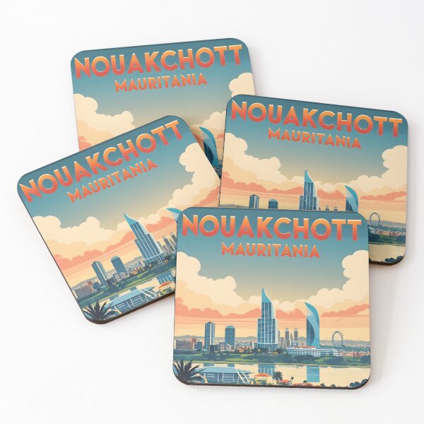 Item preview, Nouakchott Mauritania Vintage Travel Tourism designed and sold by TravelersGems.
