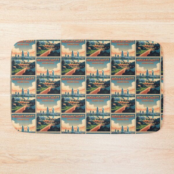 Item preview, Nouakchott Mauritania Vintage Travel Tourism designed and sold by TravelersGems.