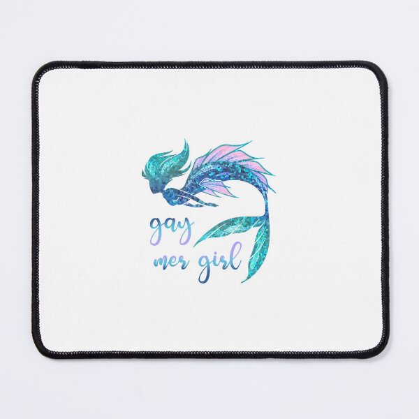 Item preview, Gay Mer Girl (Gamer Girl) designed and sold by Cap'n Moony Art.