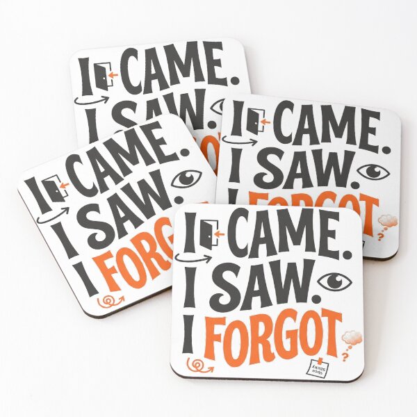 Item preview, I Came I Saw I Studied I Forgot designed and sold by ShanWildflower.