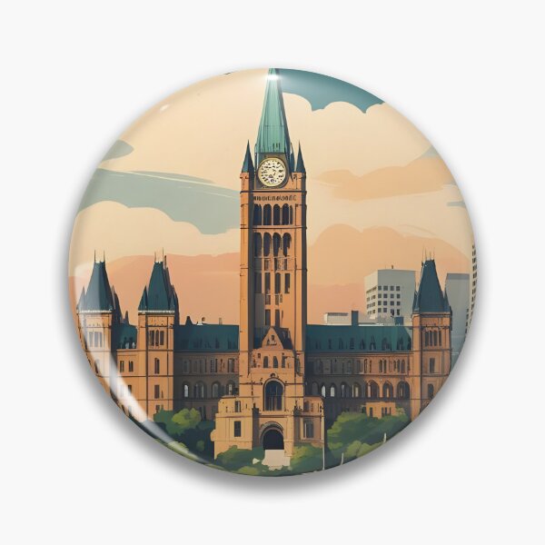 Item preview, Ottawa Canada Vintage Travel Tourism designed and sold by TravelersGems.