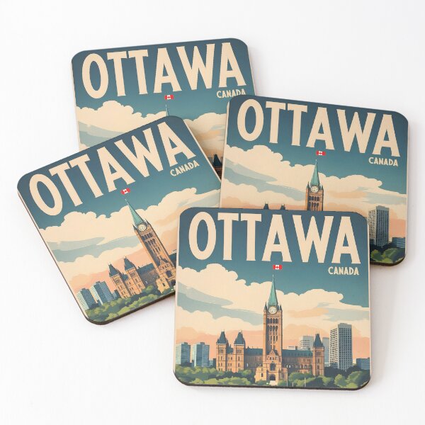 Item preview, Ottawa Canada Vintage Travel Tourism designed and sold by TravelersGems.