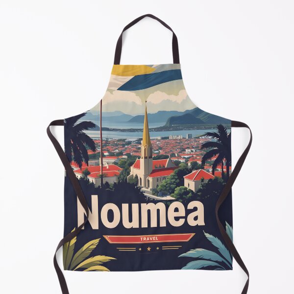 Item preview, Noumea New Caledonia Vintage Travel Tourism designed and sold by TravelersGems.