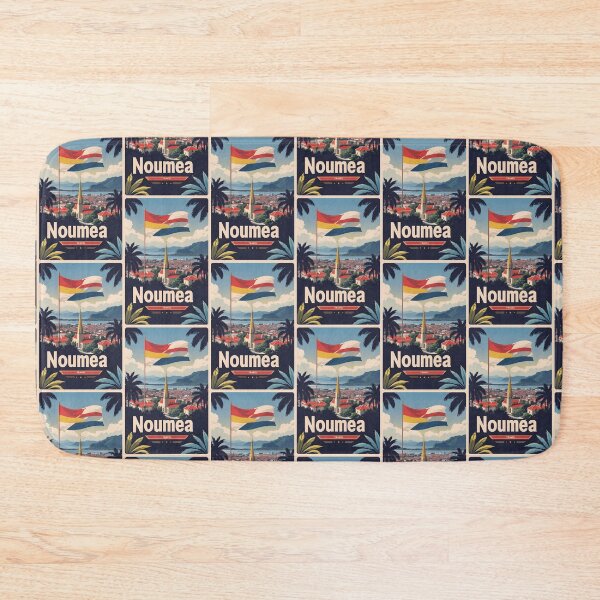 Item preview, Noumea New Caledonia Vintage Travel Tourism designed and sold by TravelersGems.
