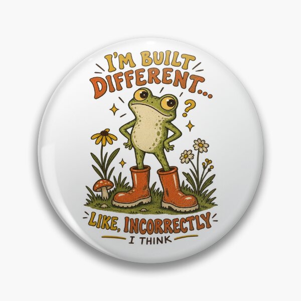 Item preview, I'm Built Different Like Incorrectly I Think Funny designed and sold by will freed18.