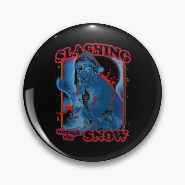 Item preview, Spooky Slasher Slashing Through The Snow Christmas designed and sold by MaceonPi.