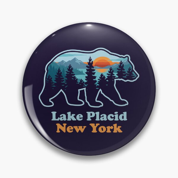 Item preview, Lake Placid New York Bear Silhouette  designed and sold by Milasneeze.