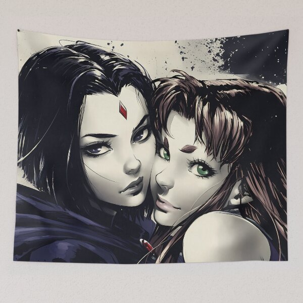 Item preview, Raven & Starfire - 13 designed and sold by Infinite-Aspire.