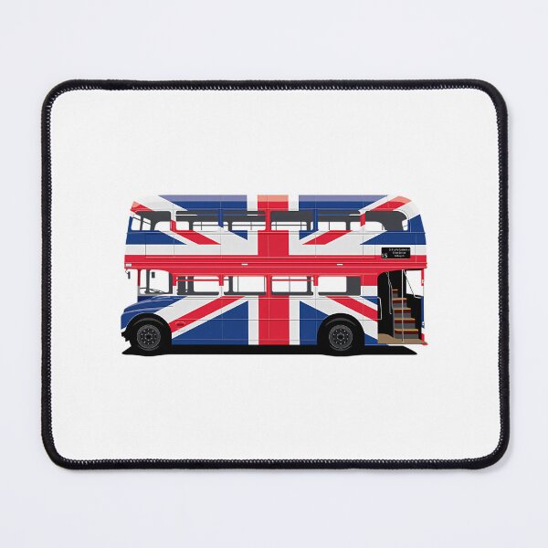 Item preview, London Bus With British Flag Wrap designed and sold by ddong-karima.