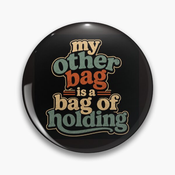 Item preview, My Other Bag is a Bag of Holding (black) designed and sold by SarahZenith.