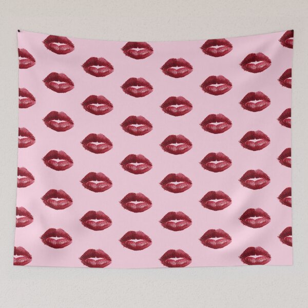 Item preview, Red Lipstick Lips Kiss Aesthetic designed and sold by jianina-alondra.