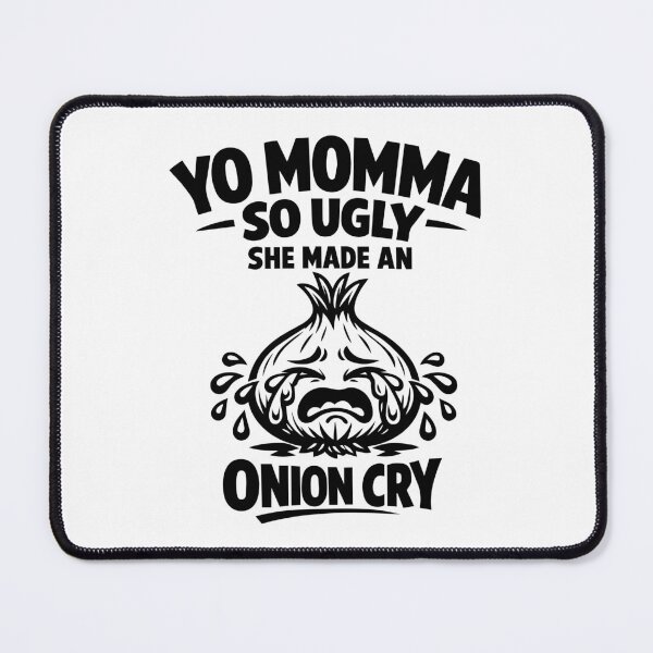 Item preview, Yo Momma Onion Cry Funny Joke designed and sold by NovaCutCrafts.