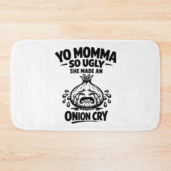 Item preview, Yo Momma Onion Cry Funny Joke designed and sold by NovaCutCrafts.