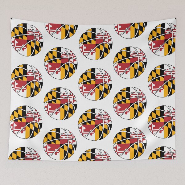 Item preview, Maryland Flag Basketball For Players Coaches Fans And Anyone Who Loves Maryland And Apples. designed and sold by ddong-karima.