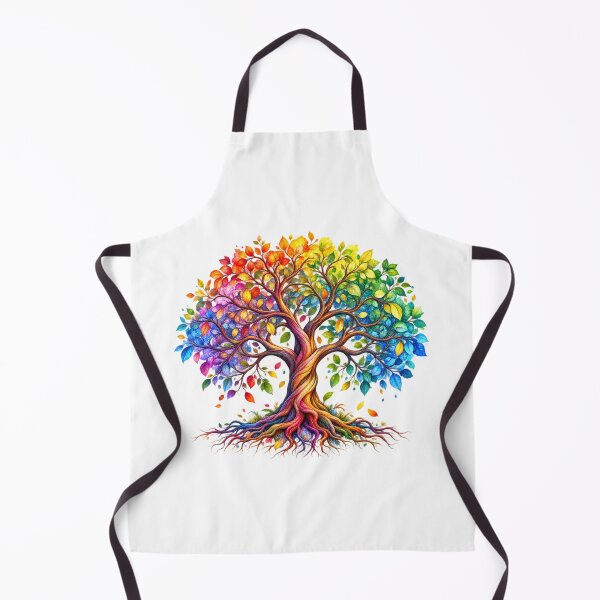 Item preview, Vibrant Rainbow Tree of Life Watercolor Art designed and sold by KTD28_SHOP.