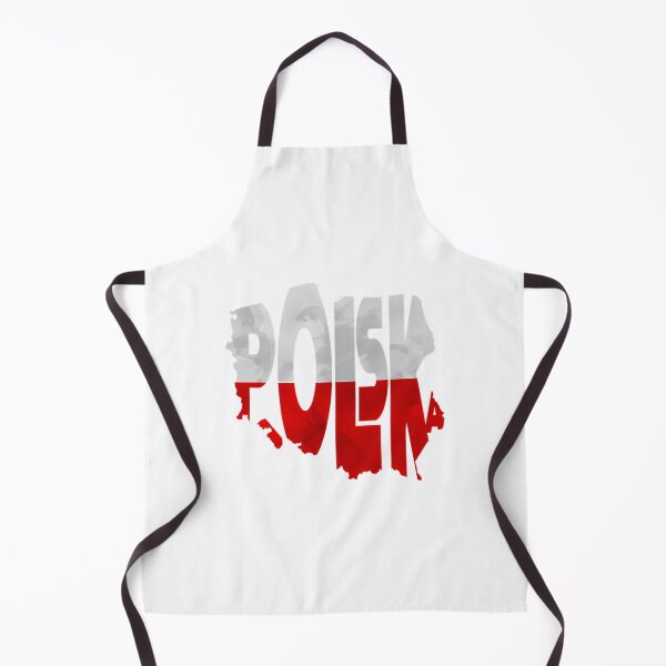 Item preview, Poland Typographic Map Flag designed and sold by ddong-karima.