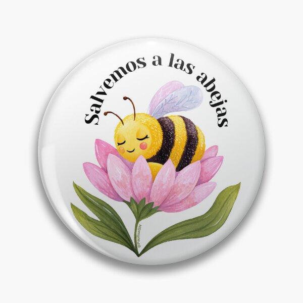 Item preview, Salvemos a las abejas sticker  designed and sold by DesignPMG.