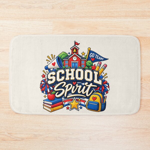 Item preview, School Spirit Back To School Shirt Go Team Supporter Style designed and sold by Corvoria.