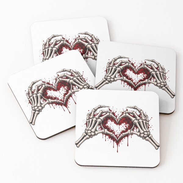 Item preview, Bleeding Heart Skeleton Gothic Art designed and sold by Imagine Isso.