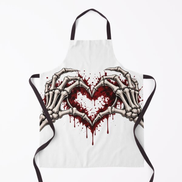 Item preview, Bleeding Heart Skeleton Gothic Art designed and sold by Imagine Isso.