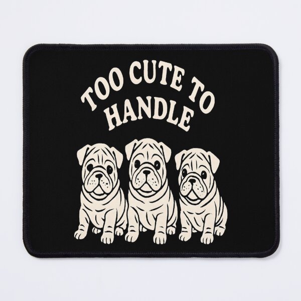 Item preview, Bulldog Trio – Cute Funny Dog Lover Statement Design designed and sold by Taans-Creation.