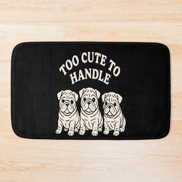 Item preview, Bulldog Trio – Cute Funny Dog Lover Statement Design designed and sold by Taans-Creation.