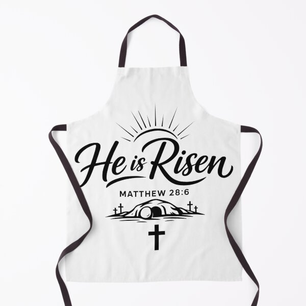 Item preview, He Is Risen Matthew 28:6 designed and sold by NovaCutCrafts.