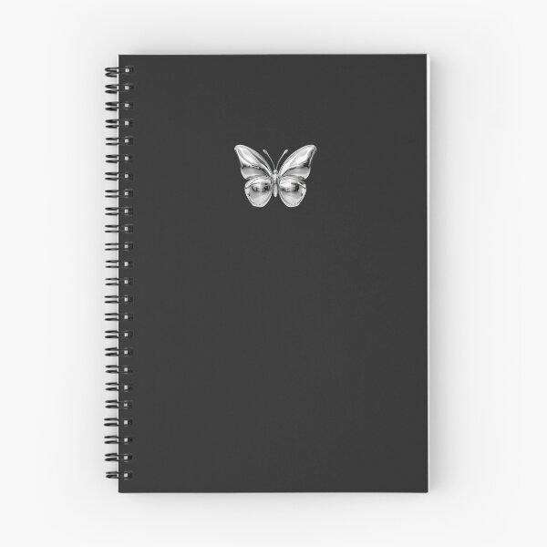 Item preview, Silver Chrome Butterfly Y2K Aesthetic designed and sold by jianina-alondra.
