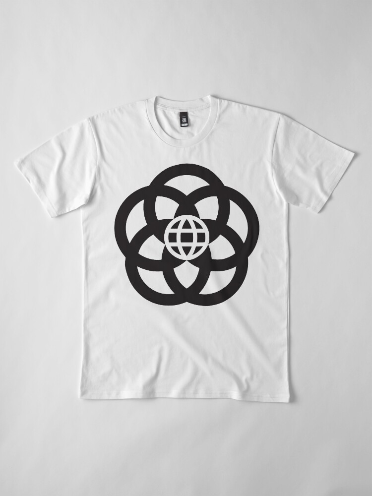 Alternate view of Future World Logo - Black Premium T-Shirt