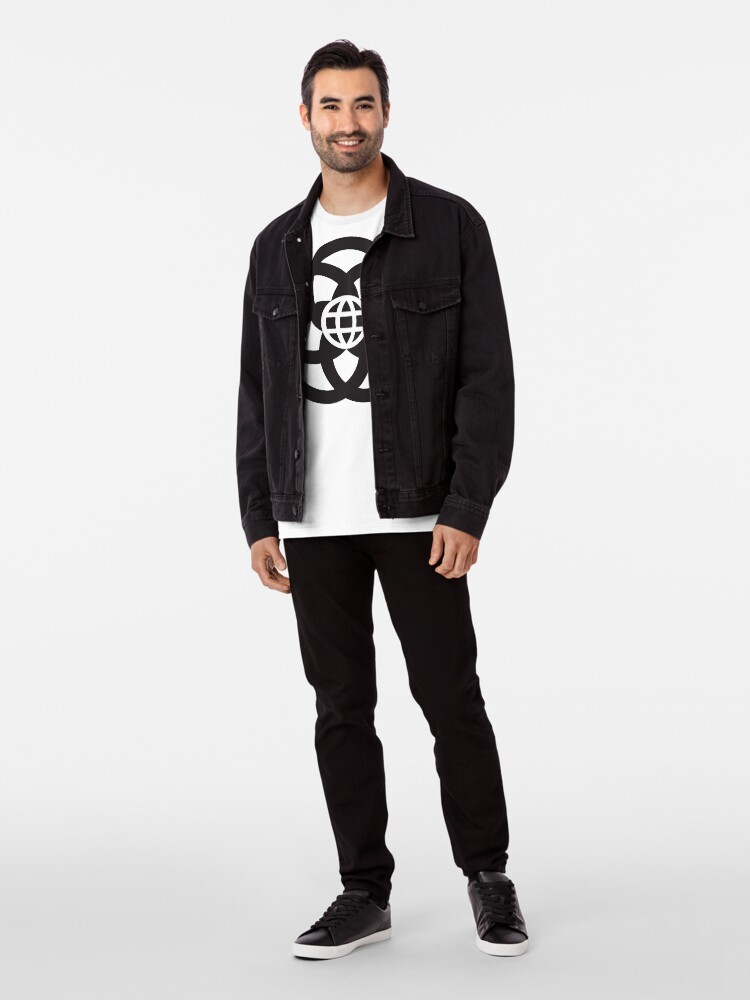Alternate view of Future World Logo - Black Premium T-Shirt