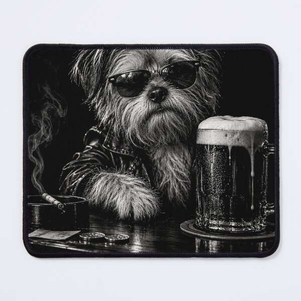 Item preview, Funny Shih Tzu Drinking Beer Chill Dog Glasses Puppy Lover designed and sold by will freed18.