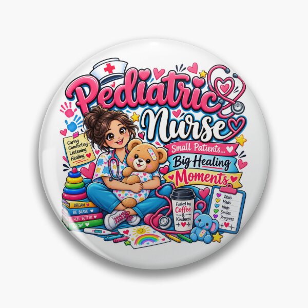 Item preview, Pediatric Nurse Small Patients Big Healing Moments designed and sold by Nurse Vibes Studio.