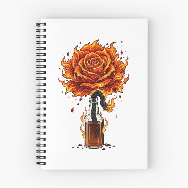 Item preview, The Molotov Cocktail Rose designed and sold by Nacrot.