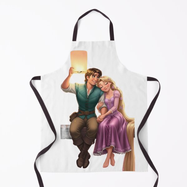 Item preview, Rapunzel and Flynn Rider Holding a Glowing Lantern designed and sold by 4U---Store.