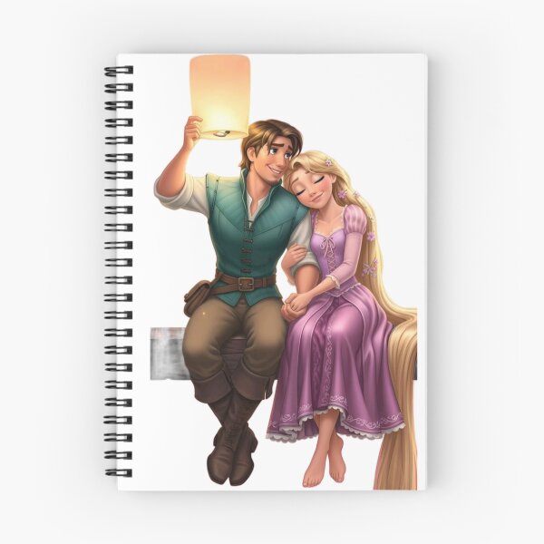 Item preview, Rapunzel and Flynn Rider Holding a Glowing Lantern designed and sold by 4U---Store.