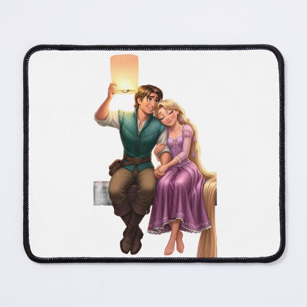 Item preview, Rapunzel and Flynn Rider Holding a Glowing Lantern designed and sold by 4U---Store.
