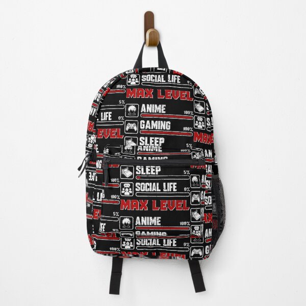 Item preview, Anime Gaming Sleep Social Life Max Level designed and sold by Mi-Zouhra.