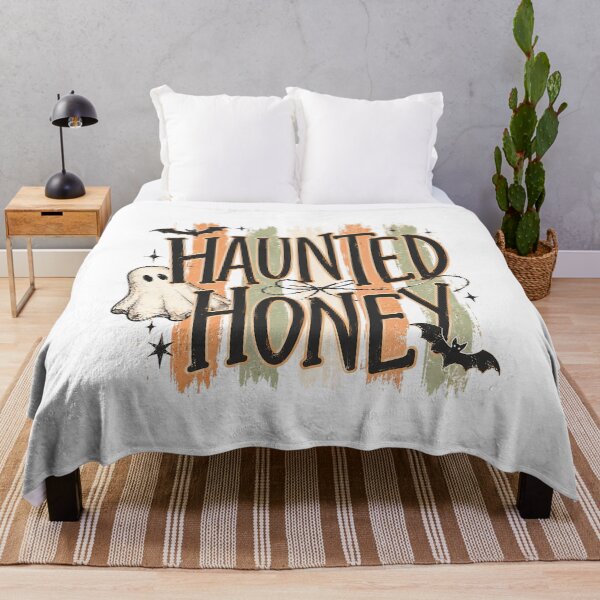 Item preview, Haunted Honey Cute Ghost Halloween Spooky Art designed and sold by CleanDecor.