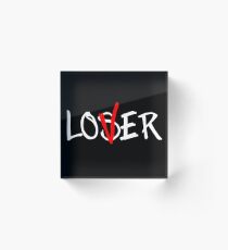 Loser Lover v2 Acrylic Block