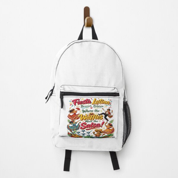 Item preview, Fiesta Latina Brussels Belgium Waffles Salsa designed and sold by Sushikidsntoddlers.