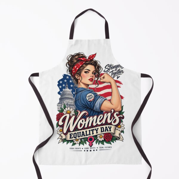 Item preview, Women's Equality Day Retro Rosie the Riveter Equal Rights Feminist Vintage August 26 T-Shirt Sticker designed and sold by Cellara91.