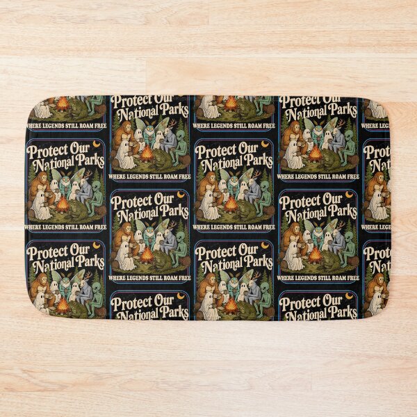 Item preview, National Parks Cryptid designed and sold by Glitch-Critters.