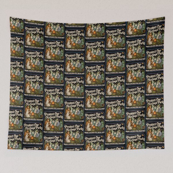 Item preview, National Parks Cryptid designed and sold by Glitch-Critters.