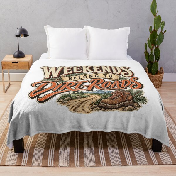 Item preview, Weekends Belong to Dirt Roads Outdoor Adventure designed and sold by FZ Designs.