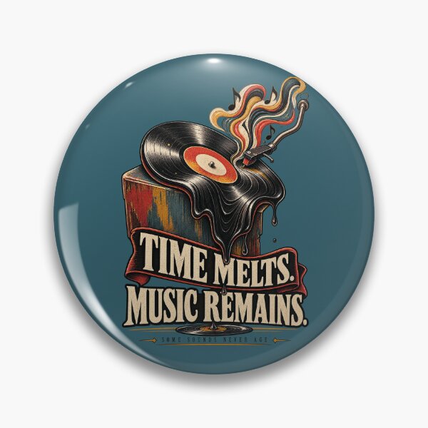Item preview, Time Melts Music Remains Vinyl Record designed and sold by Artnankin.