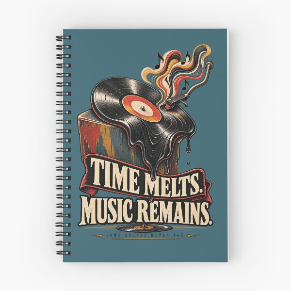 Item preview, Time Melts Music Remains Vinyl Record designed and sold by Artnankin.