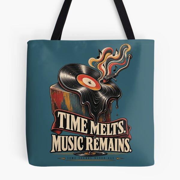 Item preview, Time Melts Music Remains Vinyl Record designed and sold by Artnankin.